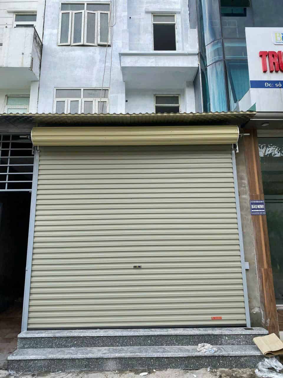 Cửa cuốn tấm liền - mẫu 2