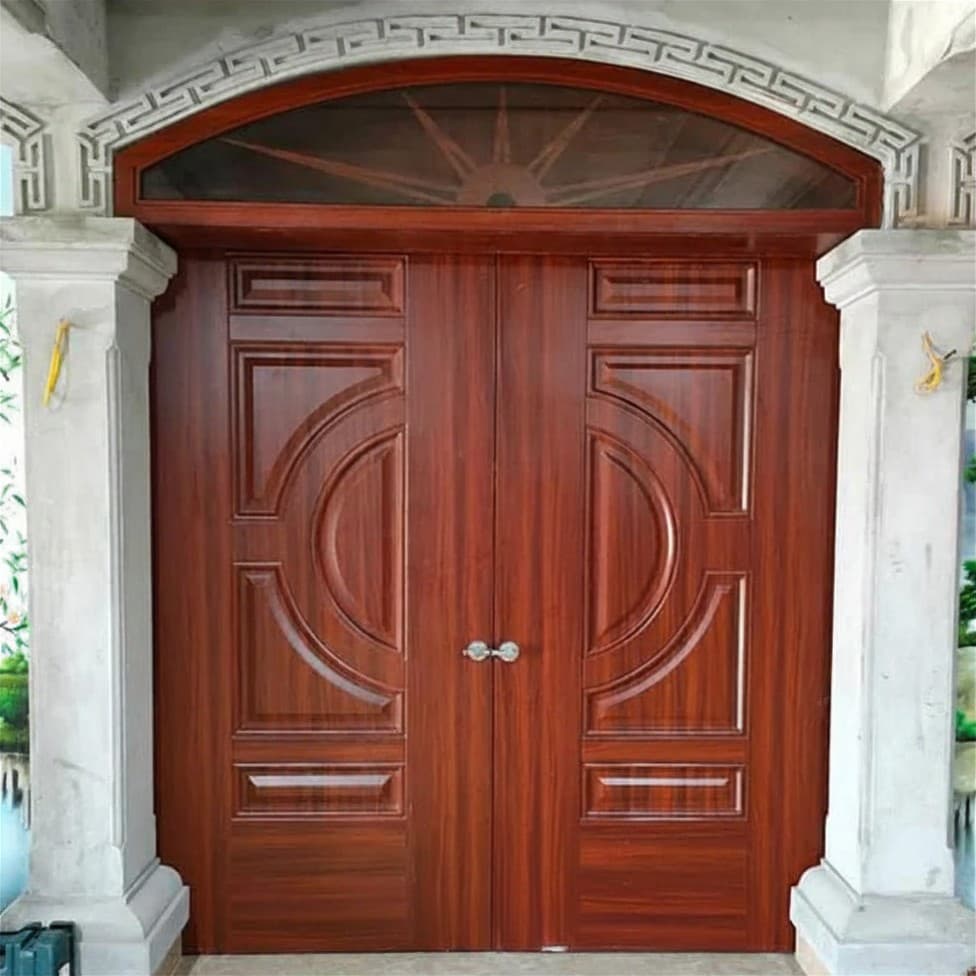 Cửa thép 2 cánh - mẫu 3